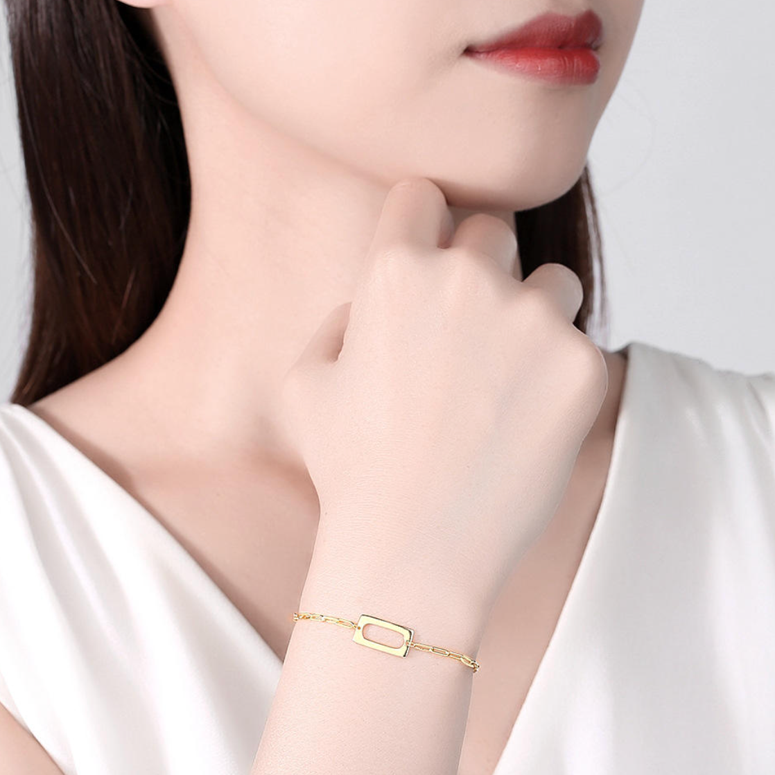 Urban Link Open-Frame Bracelet