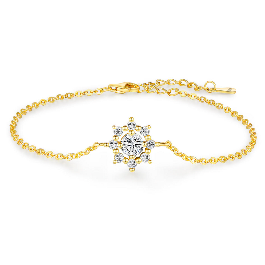 Aurora Sunburst Halo Bracelet
