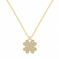 Pavé Fortune Clover Pendant