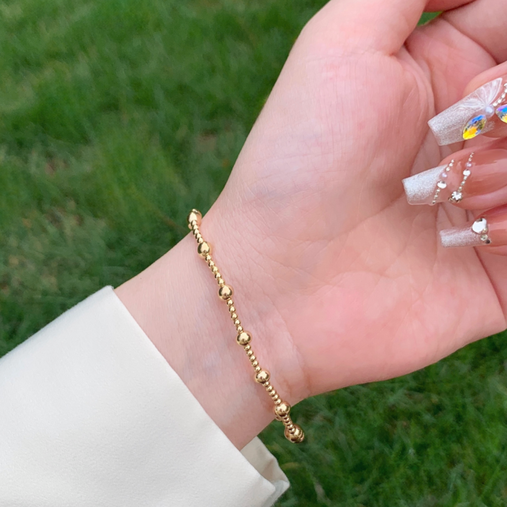 Heritage Alternating Ball Bead Bracelet